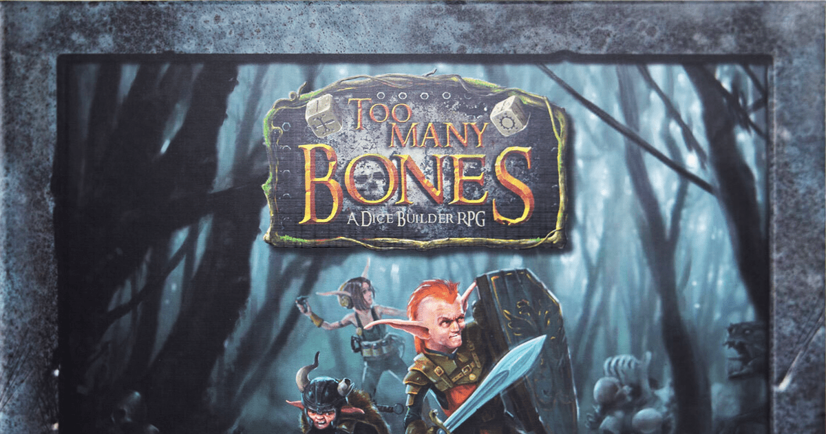 Cover art for Too Many Bones